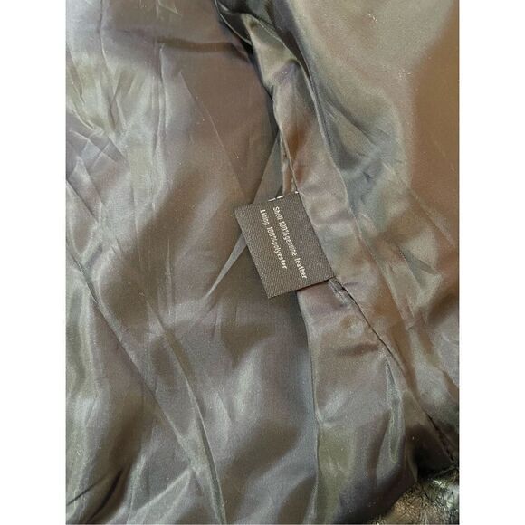 Vintage 90s leather patchwork‎ jacket size small - Picture 4 of 6